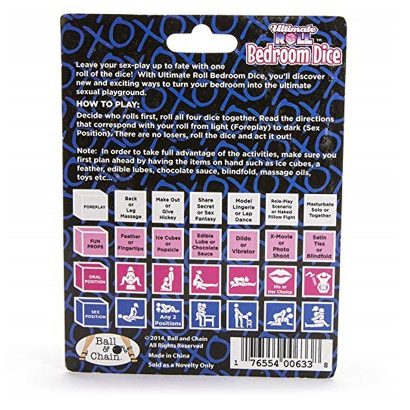 Ball & Chain Ultimate Roll Bedroom Dice Game