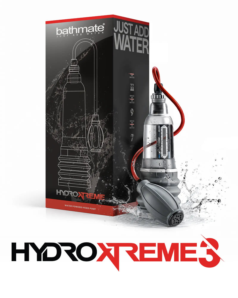 Bathmate HydroXtreme3 Penis Pump Clear [Authorized Dealer]