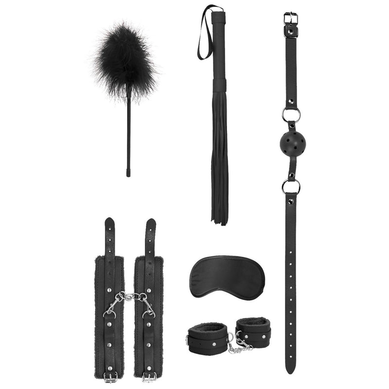 Shots Ouch! Beginners Bondage Kit Black