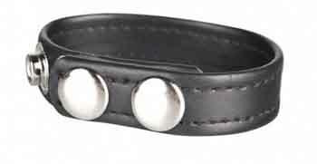 Blueline Cock and Ball Gear Snap Cock Ring Strap