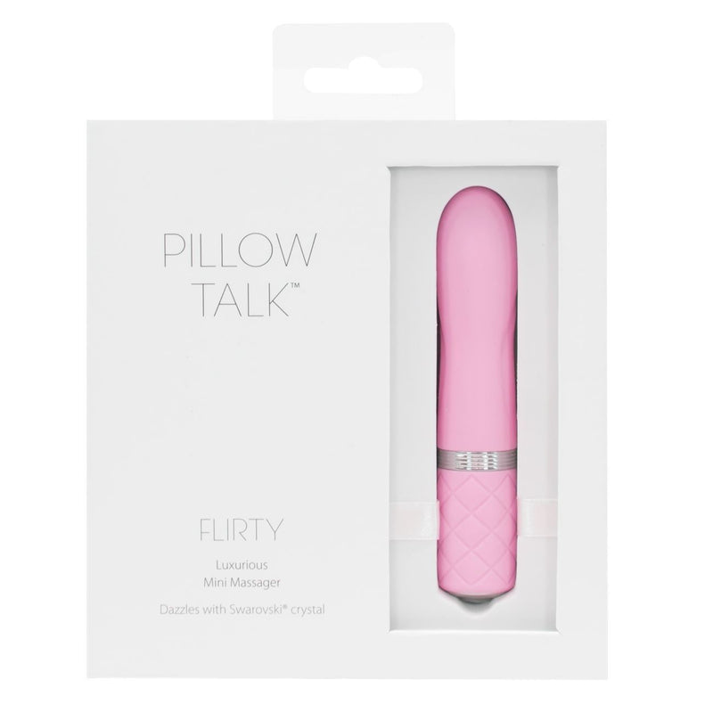 BMS Pillow Talk Flirty USB Rechargeable Bullet Pink (Limited Period Sale)