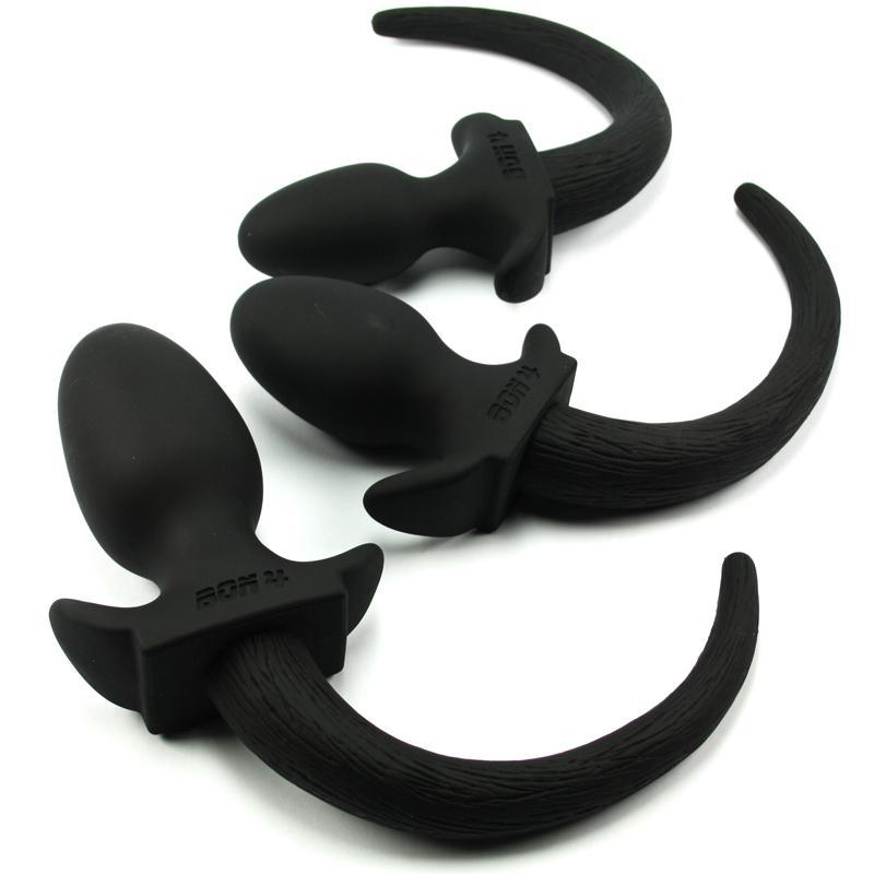 BON4 Silicone Puppy Tail XL