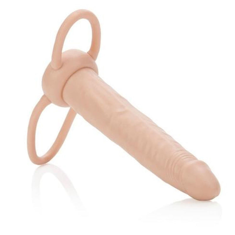 CalExotics Accommodator Dual Penetrator Ivory