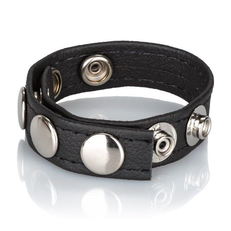 CalExotics Leather Multi-Snap Ring