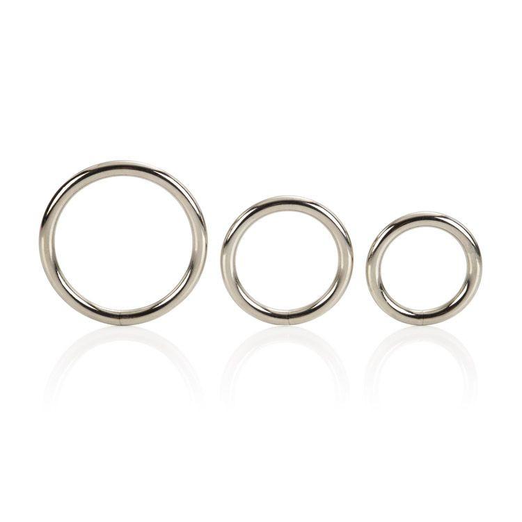 CalExotics Silver Ring 3 Piece Set