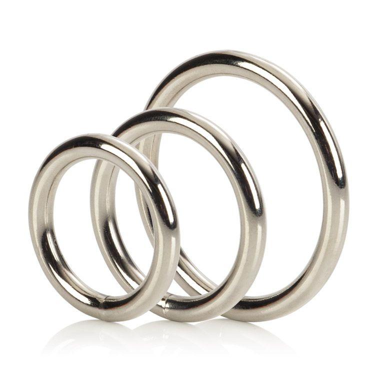 CalExotics Silver Ring 3 Piece Set