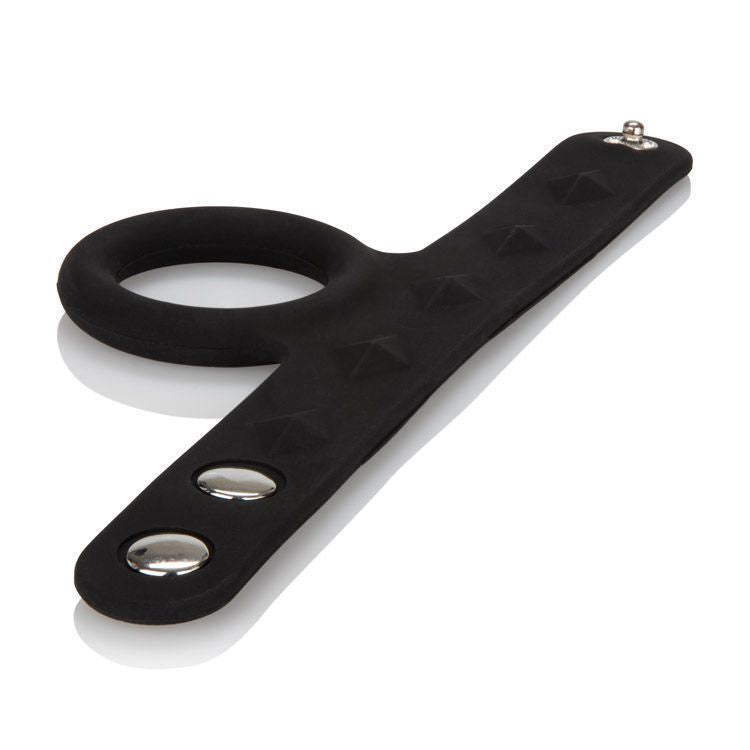 CalExotics Silicone Tri-Snap Scrotum Support Ring Medium (Limited Period Sale)
