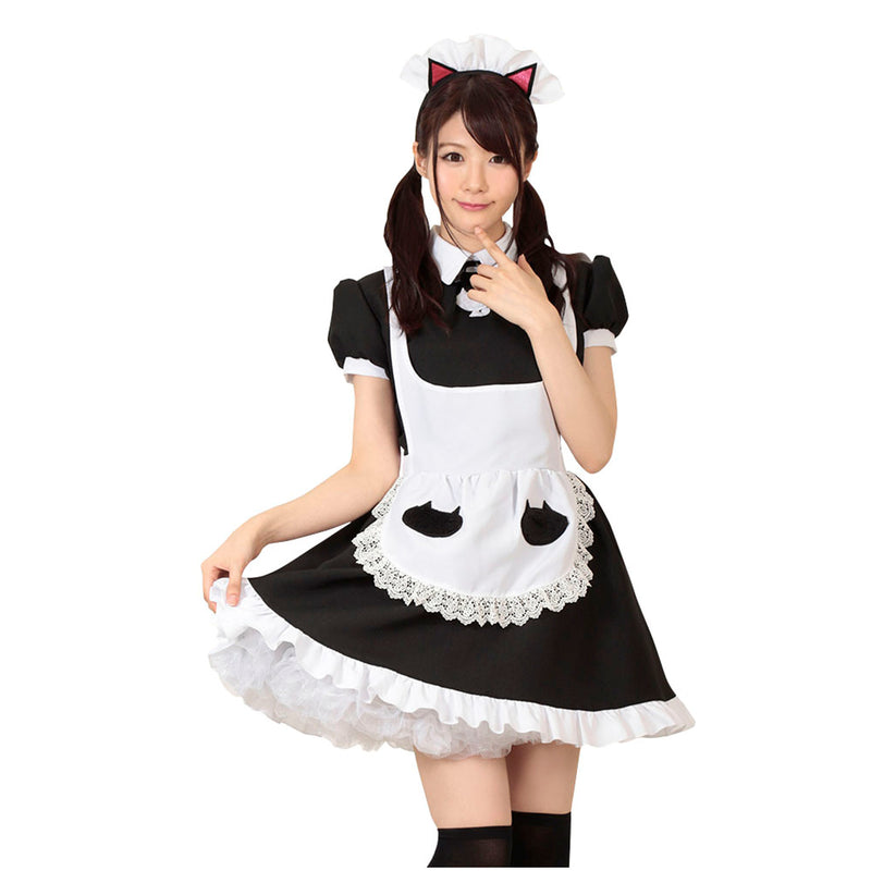 Japan A&T Cat Maid Uniform M Size