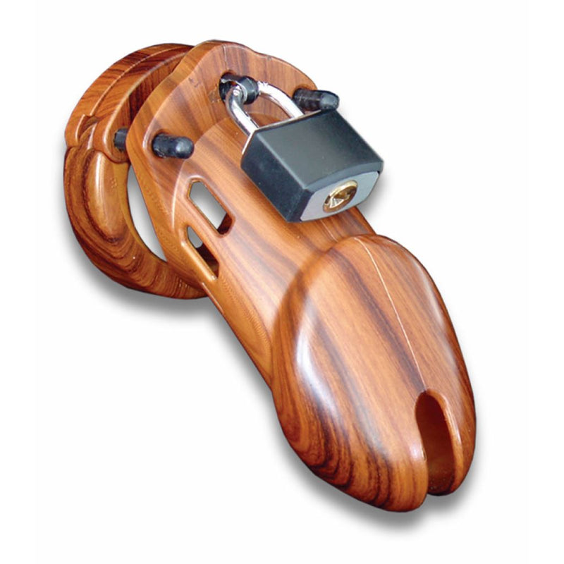 CB-X CB-6000 3.25 Inch Male Chastity Device Designer Collection Wood or Camouflage or Gold [SALE*]