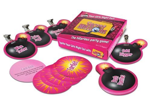 Creative Conceptions Secret Missions Game - Ignite Your Girls Night Out Party Game