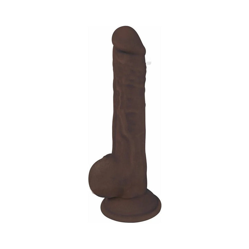 Curve Toys FLESHSTIXXX Silicone Silexpan Dildo with Balls 7 inch or 9 Inch