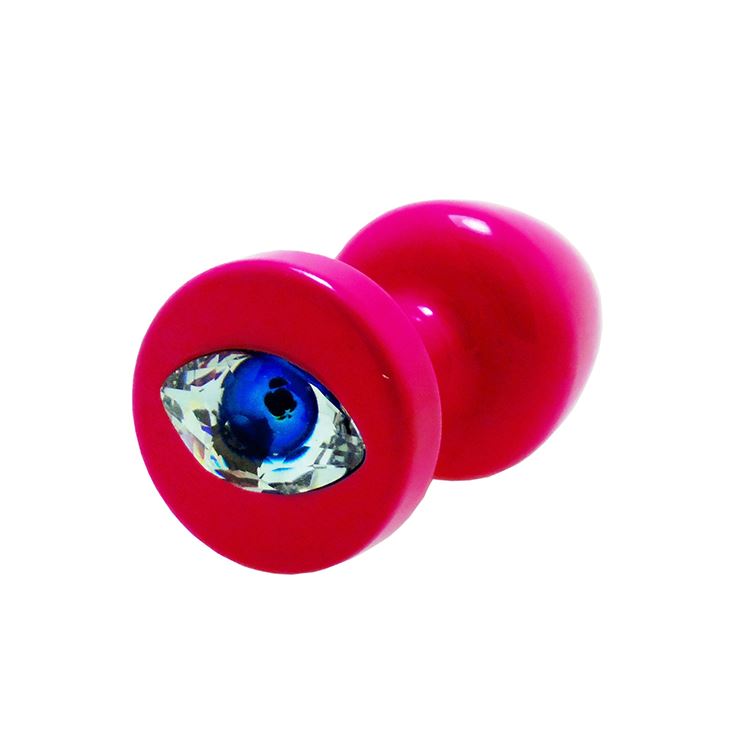 Diogol Anni R Eye Butt Plug Pink Crystal Pink