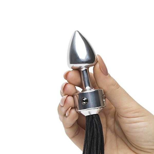 Diogol Jaz Luxury Metal Anal Plug Pony Tail (Limited Period Sale)