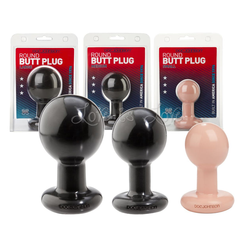 Doc Johnson Round Butt Plug (Limited Period Sale)