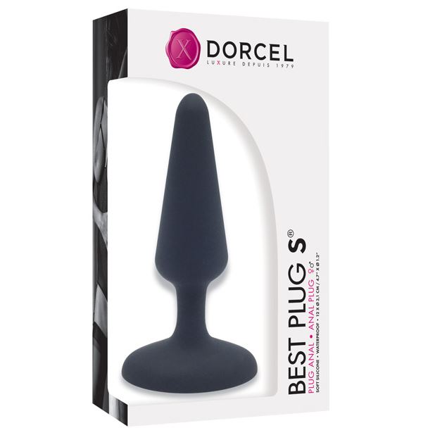 Dorcel HI-FLEXIBLE Silicone Best Plug Small Anal Plug Black