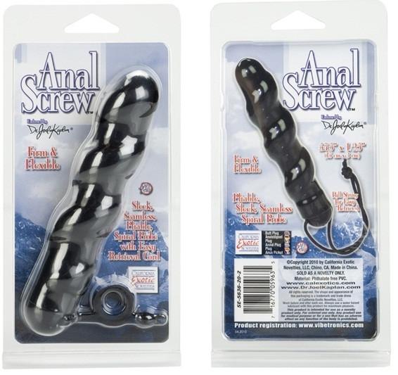 Dr. Joel Kaplan Anal Screw 5.75 Inch [Clearance SALE]