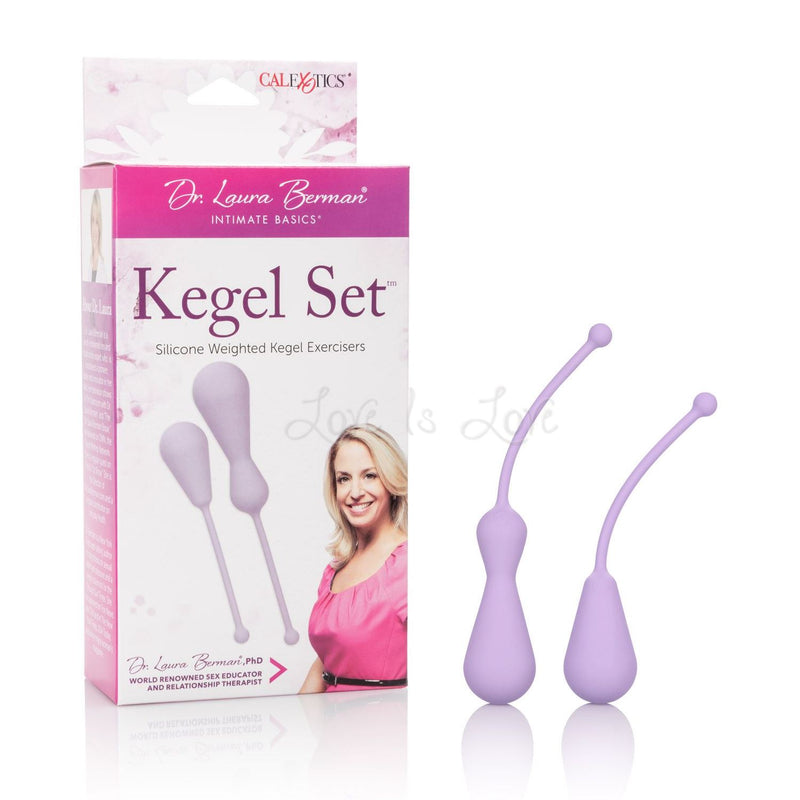 Dr. Laura Berman Kegel Set Silicone Weighted Kegel Exercisers