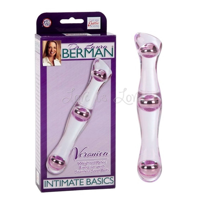 Dr. Laura Berman Weighted Pelvic Exerciser With Stainless Steel Balls Veronica [Clearance*]