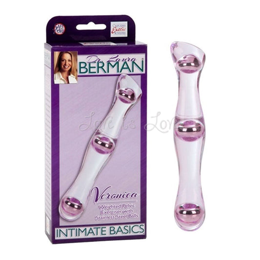Dr. Laura Berman Weighted Pelvic Exerciser With Stainless Steel Balls Veronica [Clearance*]