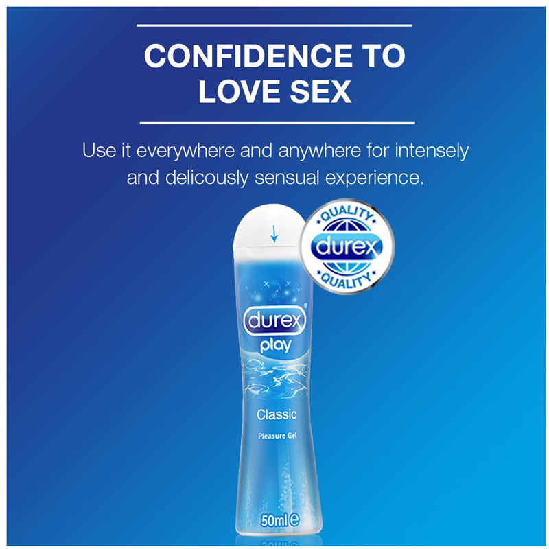 Durex Play Classic H2O Lube 50 ml or 100 ml