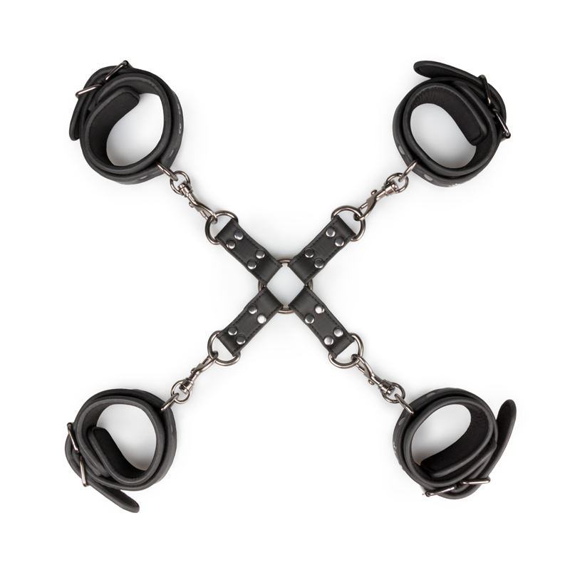 Easytoys Ankle and Wrist Cuffs and Hogtie Set
