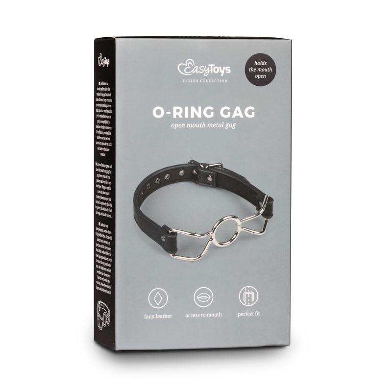 Easytoys Metal O-Ring Mouth Gag