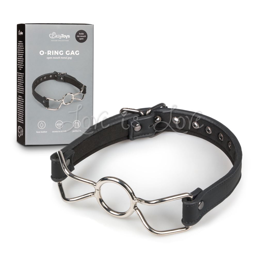 Easytoys Metal O-Ring Mouth Gag