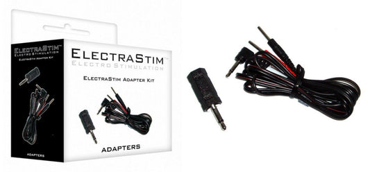 ElectraStim Adapter Cable Kit - 2.5mm/3.5mm Jack Plug (2mm Pin)