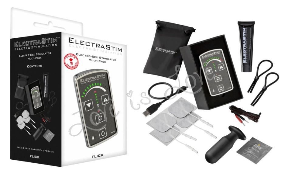 ElectraStim Flick Electro Stimulator Multi-Pack EM60-M Gen 2 (Updated version)