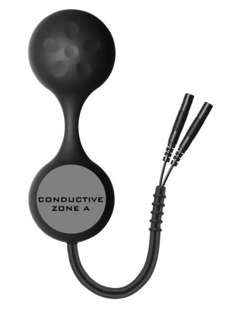 ElectraStim Silicone Noir Lula Electro Jiggle Kegel Balls