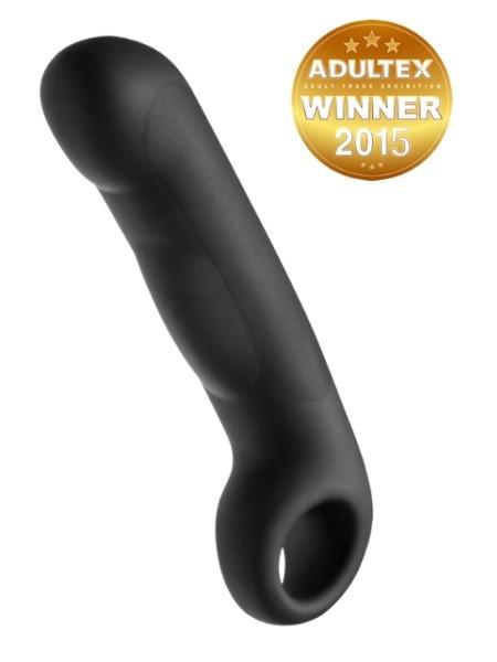 ElectraStim Silicone Noir Ovid Electro G-Spot Dildo