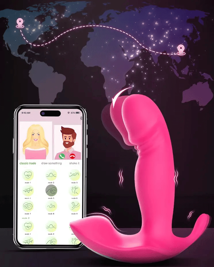 Erocome Cetus App + Remote Control Wearable Plug Vibrator