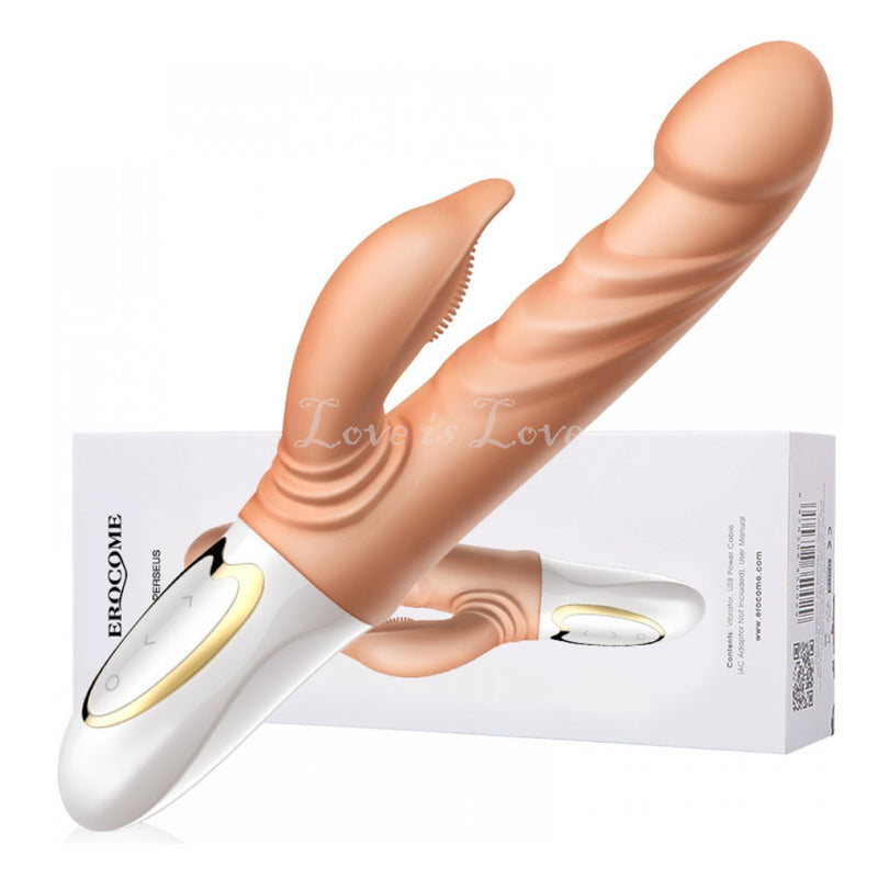Erocome Persurs/Perseus Waving Rabbit Vibrator Vanilla or Purple (Limited Period Sale)
