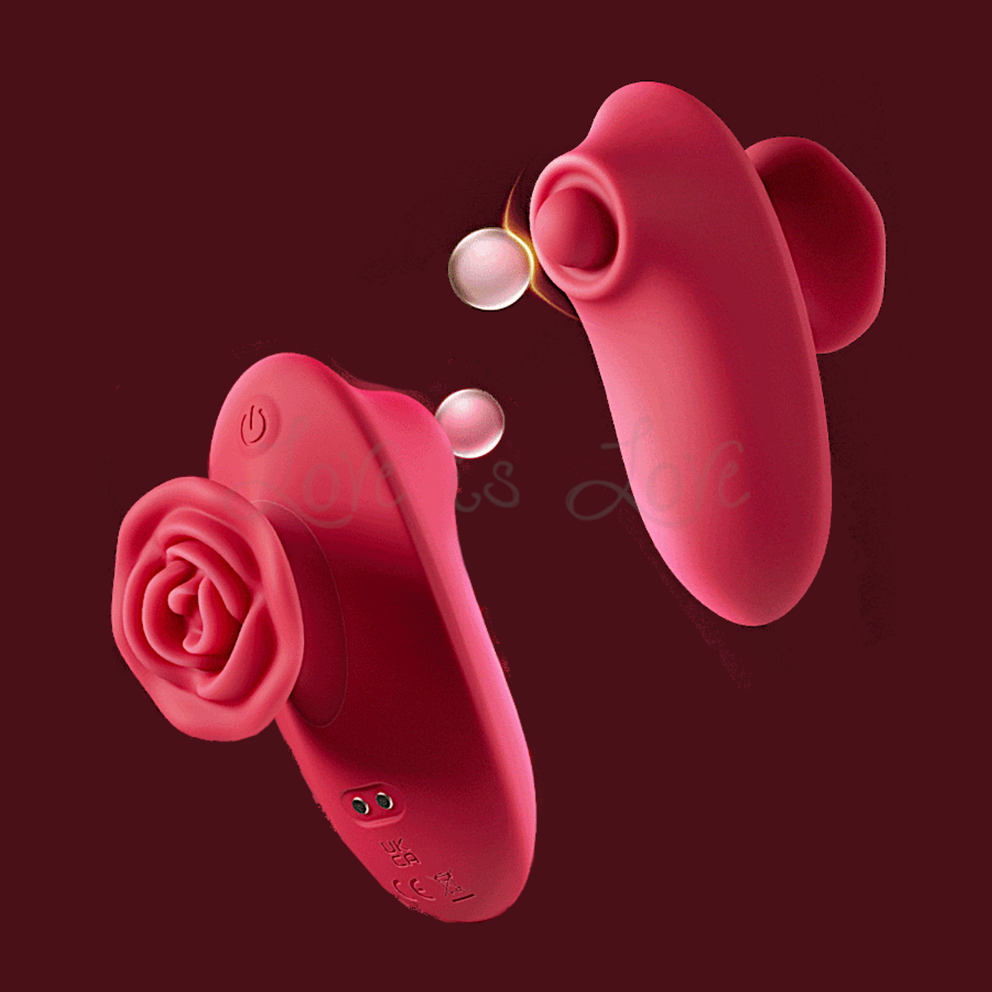 Erocome Rose Pluse With 10 Flapping Modes Red (Limited Period Sale)