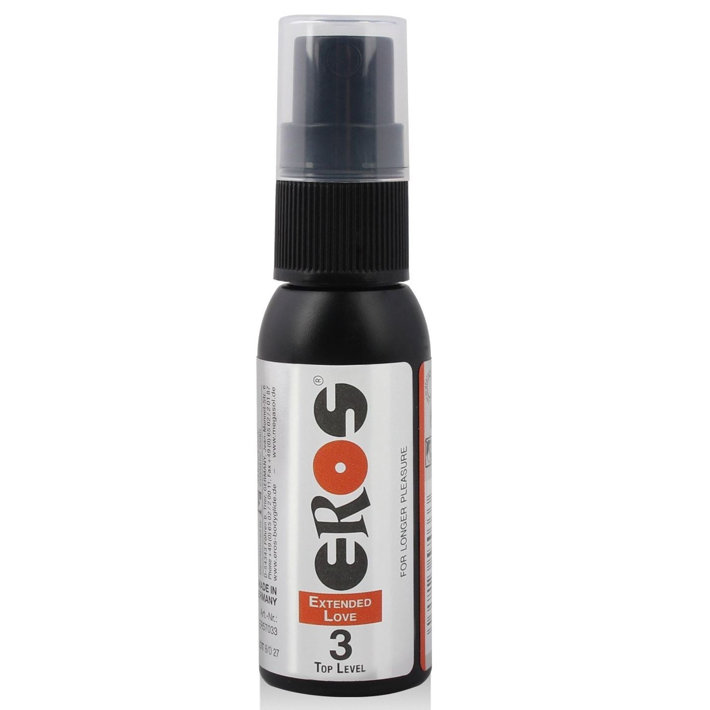Eros Extended Love Top Level 3 Delay Spray 30 ML 1.02 FL OZ