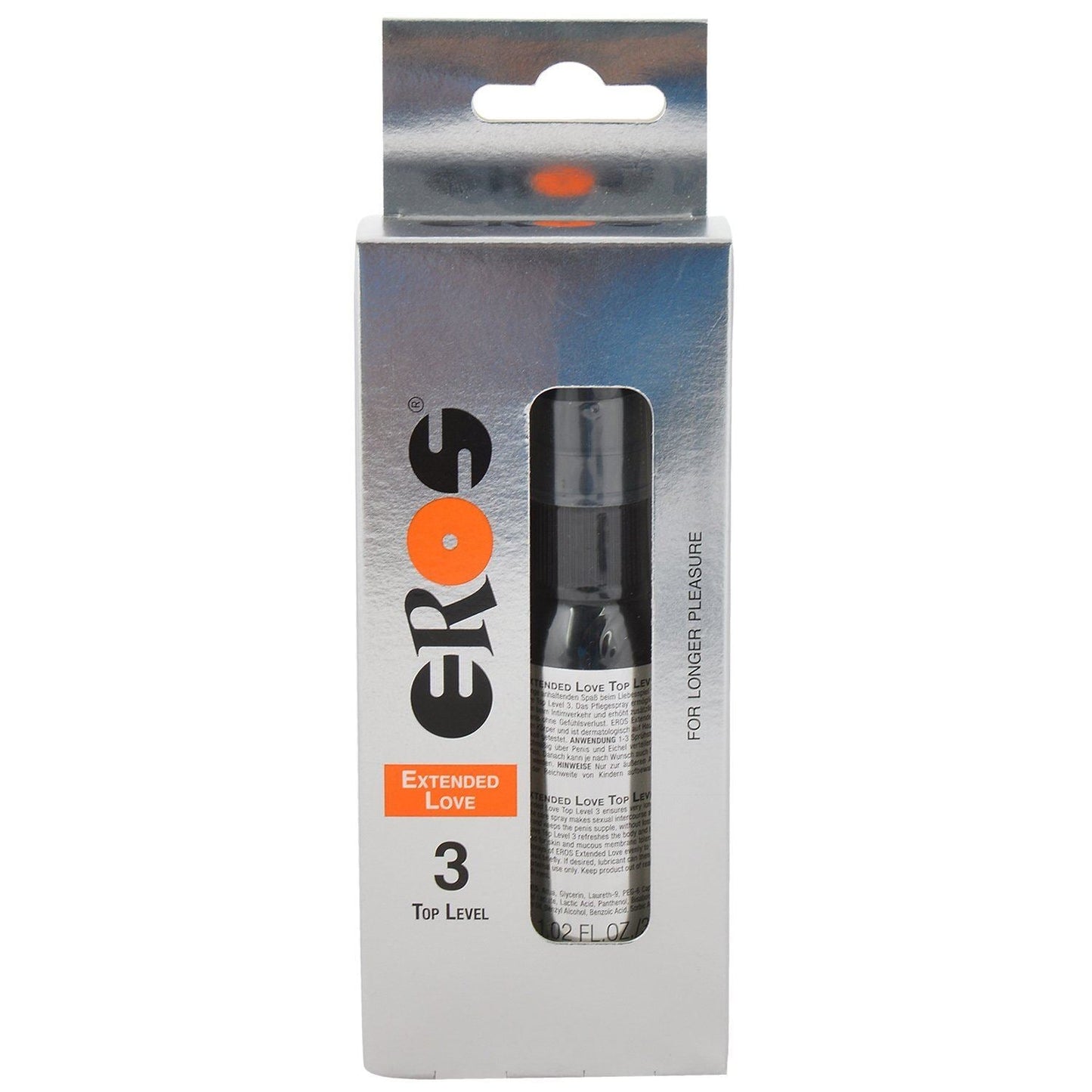 Eros Extended Love Top Level 3 Delay Spray 30 ML 1.02 FL OZ