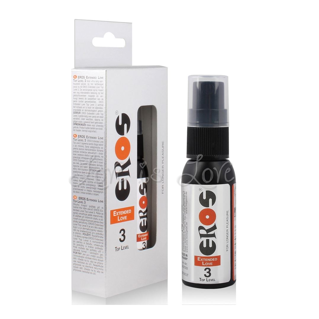 Eros Extended Love Top Level 3 Delay Spray 30 ML 1.02 FL OZ
