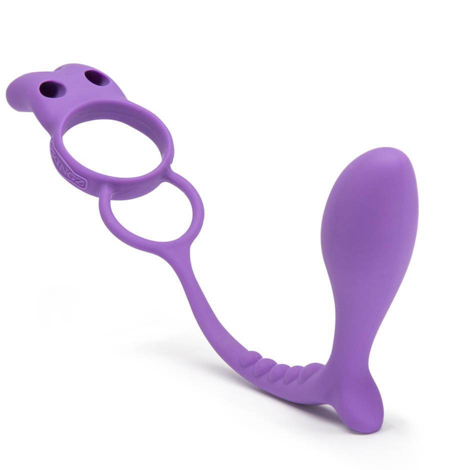 Fantasy C-Ringz Ass-Gasm Vibrating Rabbit [Clearance SALE]