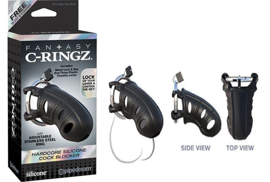 Fantasy C-Ringz Hardcore Silicone Cock Blocker