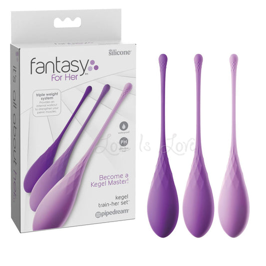 Fantasy For Her Kegel Train-Her Set Purple