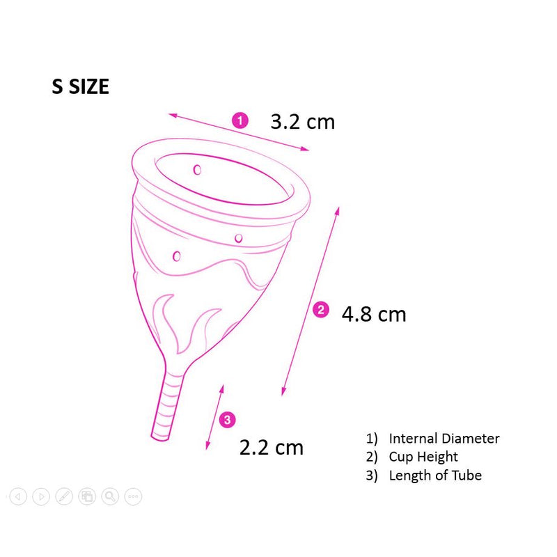 Femintimate Eve Platinum Silicone Menstrual Cup Large