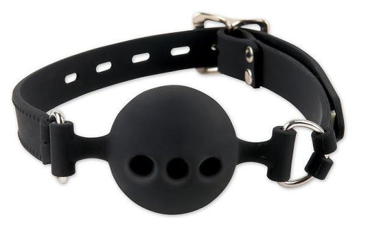 Fetish Fantasy Extreme Silicone Breathable Locking Ball Gag