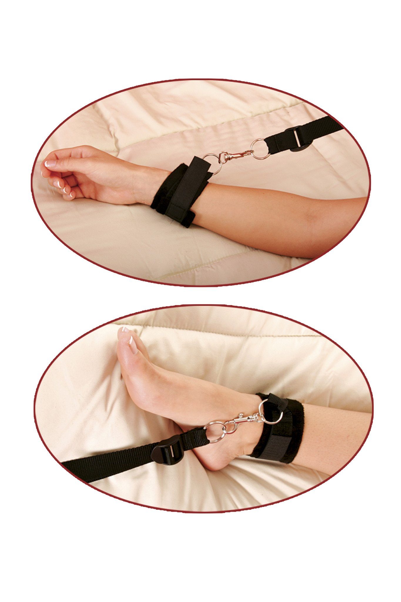 Fetish Fantasy Series Bed Bindings Restraint Kit
