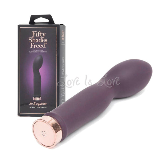 Fifty Shades Freed So Exquisite Rechargeable G-Spot Vibrator