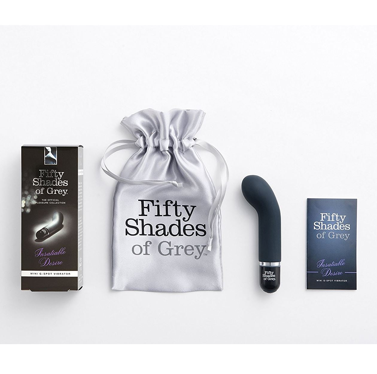 Fifty Shades Of Grey Insatiable Desire Mini Silicone G-Spot Vibrator