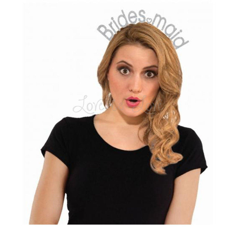Forum Novelties Bachelorette Bridesmaid Glitter Headband