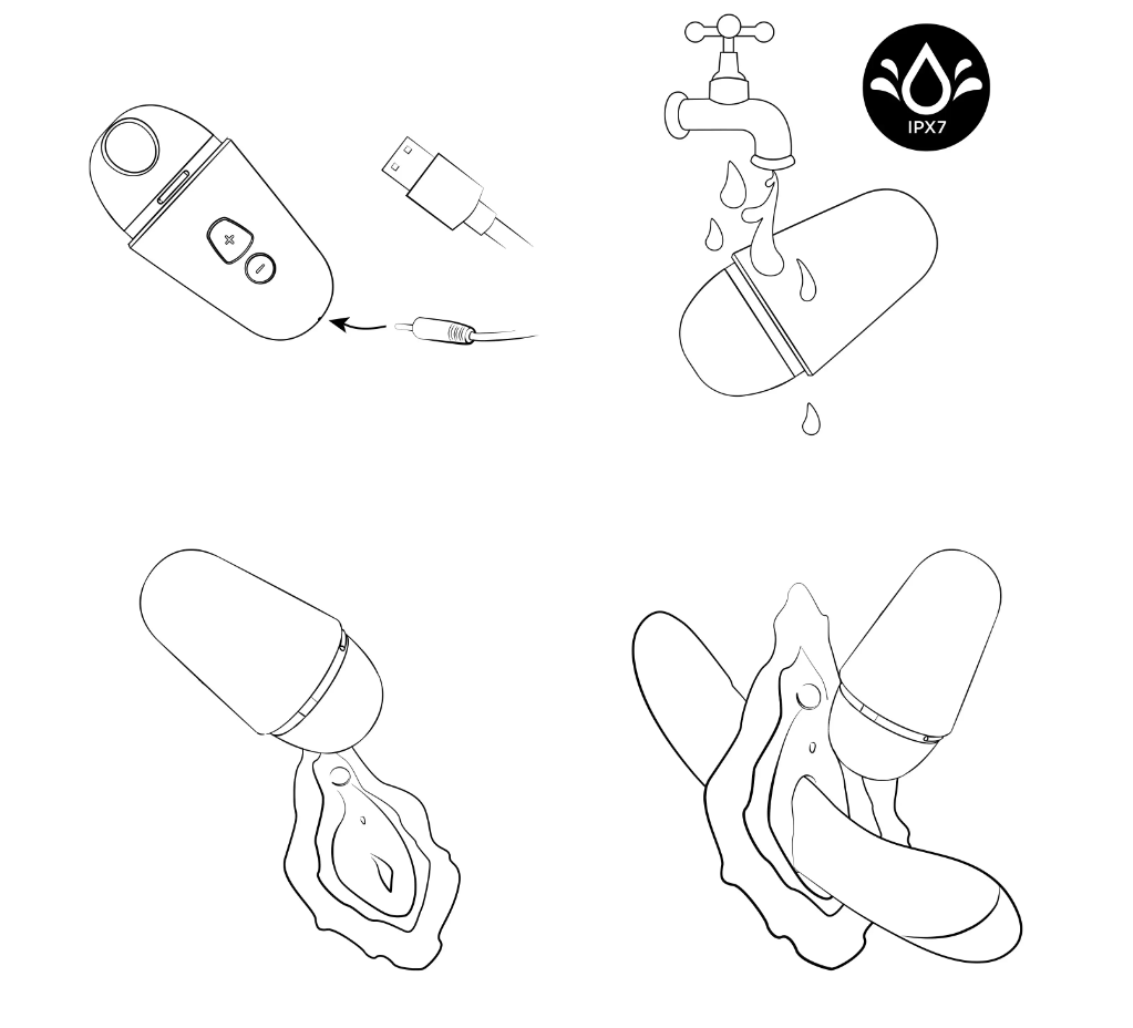 Romp Free X Rechargeable Clitoral Stimulator Liberate Your Lust