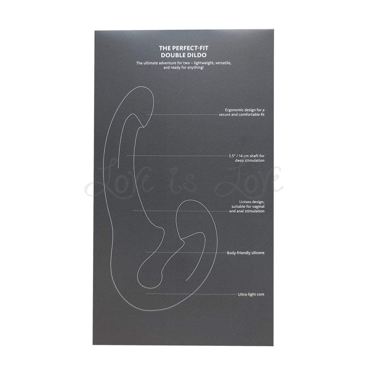 Fun Factory Share Lite Silicone Double Dildo Black (Brand New Edition 2026)