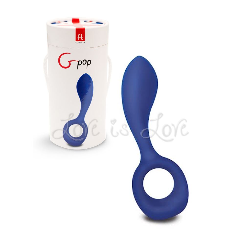 Fun Toys Gpop Male P-Spot and Female G-Spot Vibrator Royal Blue