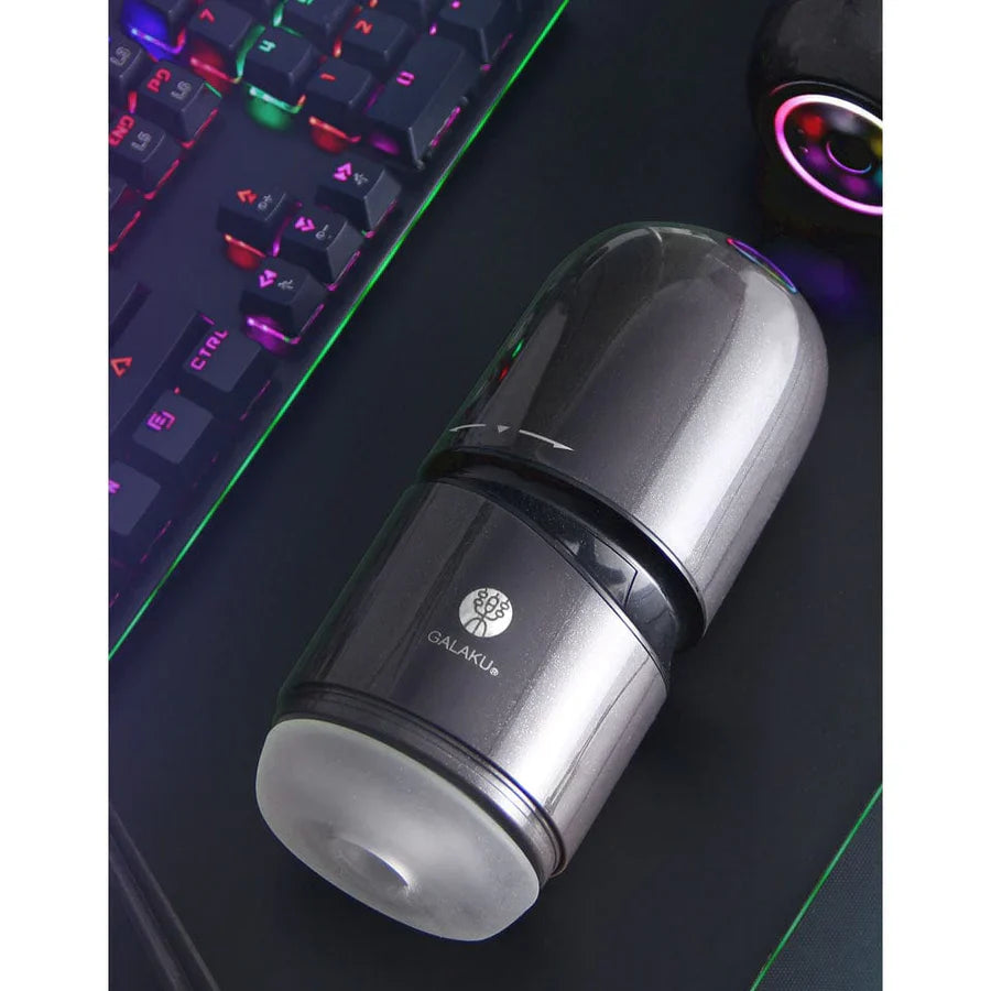 Galaku Little Cannon Rotating Suck Vibrating App-Controlled Cup